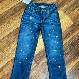 NWT Ruffle Butts Girl Jeans size 8